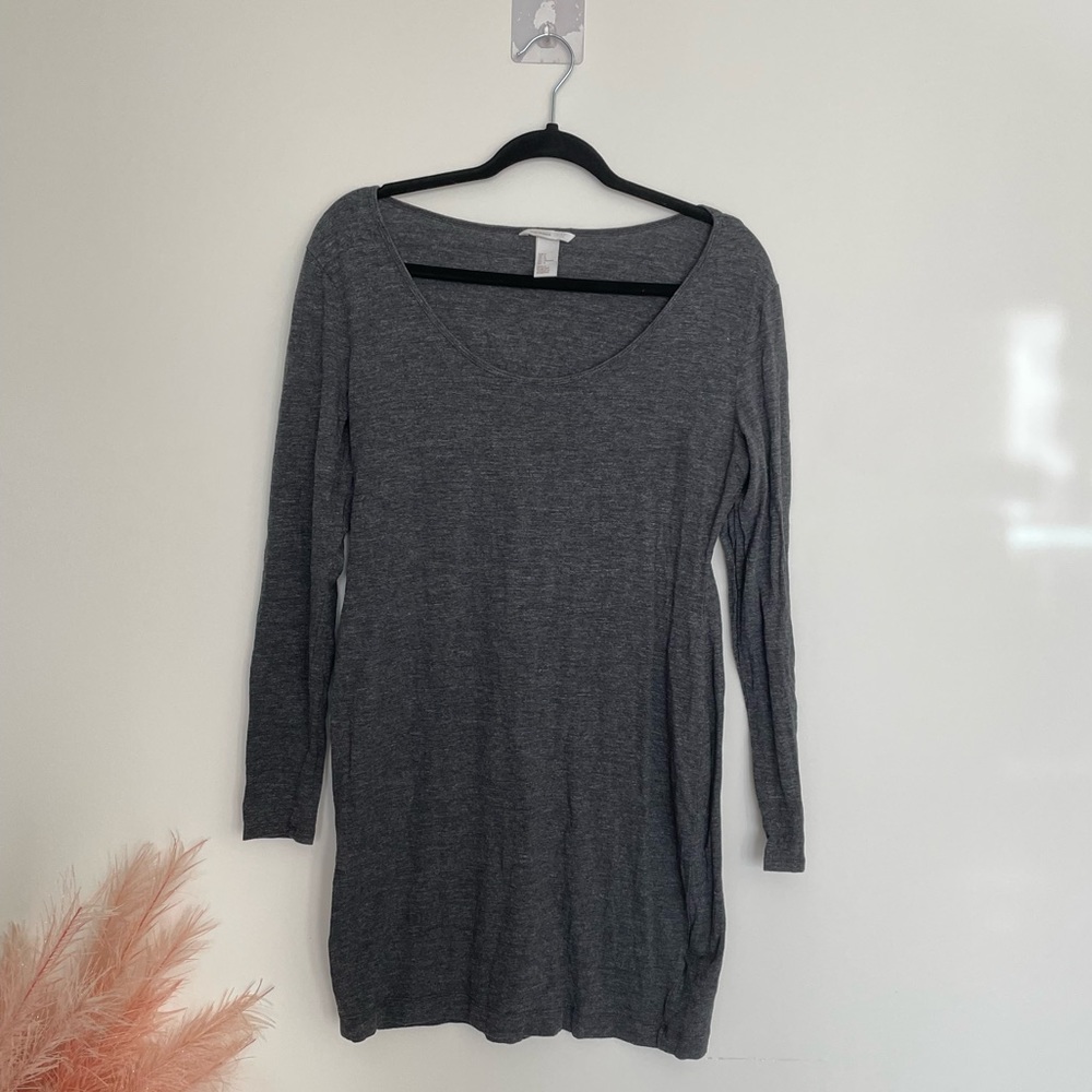 Grey cotton  dress